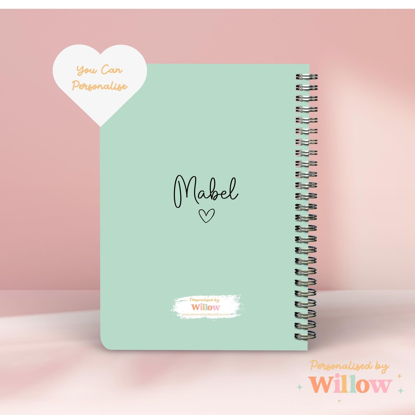 Personalised Paediatrician Notebook Planner, Healthcare Worker Gift