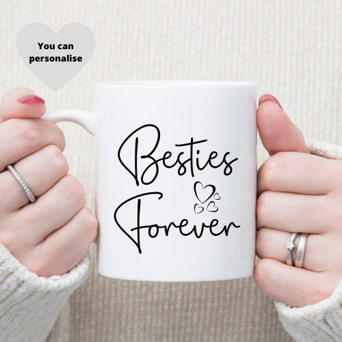 Custom Best Friends Mug, Best Friend Mug Personalised, Best Friend Gift.