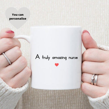 Personalised Nurse Mug, Nurse Colleagues Mug Gift.