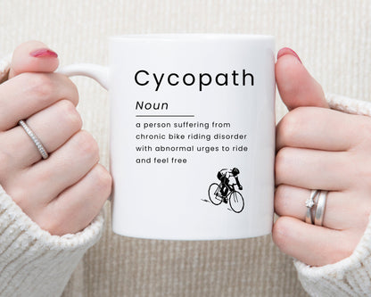 Personalised Cyclist Mug