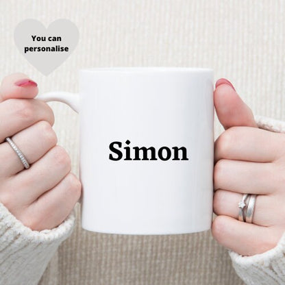 Personalised Pops Definition Mug