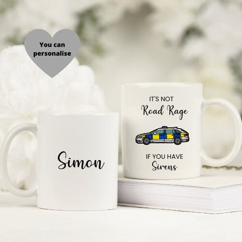 Personalised Policeman Officer Mug