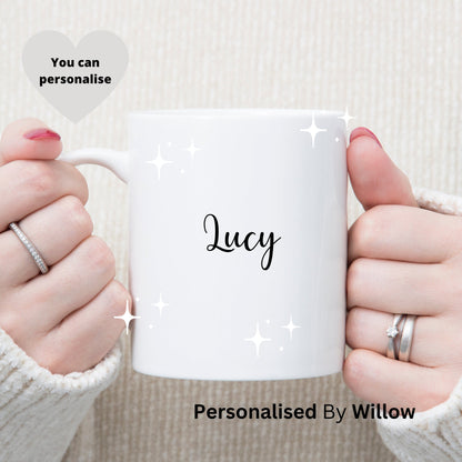 Personalised Self Love Definition Mug