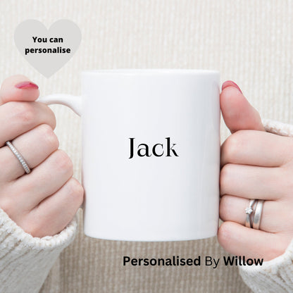 Personalised Surfer Definition Mug