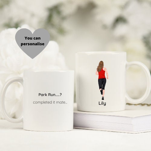 Personalised Park Run mug, Runners Gift, Park Run, Personalised Runner Definition Print, Running Print, Personalised Running Gift for Dad