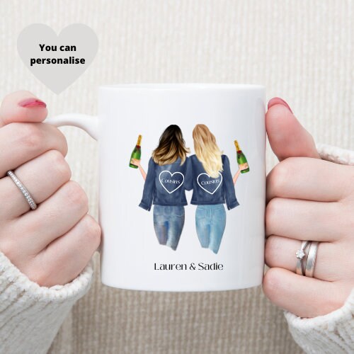 Cousin Birthday Gift, Cousin Mug, Personalised Mug, Bestie Gift, Novelty Mug.