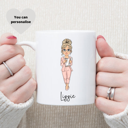 Boss Babe Mug, Entrepreneur Mug,  Girl Boss Inspiration Mug, Motivational Mug.