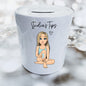 Wax Beauty Tip Jar, Tipping Jar, Salon Money Jar, Thank You Tip Jar.