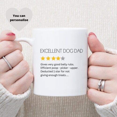 Personalised Dog Dad Definition Mug