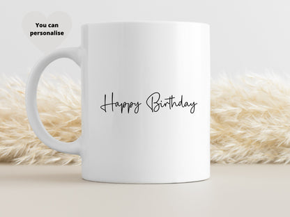 30th, 40th, 21st, 18th, 16th Birthday Gift, Personalised Birthday Mug, Special Occasion Gift, Birthday Present, Milestone Birthday Gift