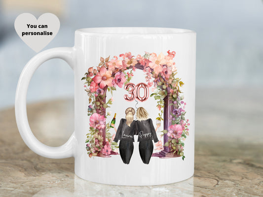 30th, 40th, 21st, 18th, 16th Birthday Gift, Personalised Birthday Mug, Special Occasion Gift, Birthday Present, Milestone Birthday Gift