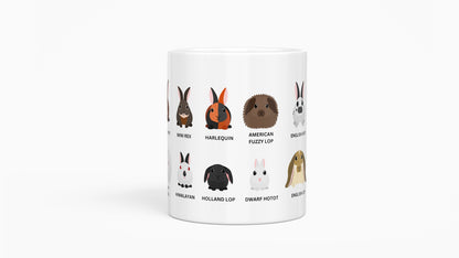 Rabbit Breeds Mug