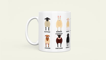 Sheep Breeds Mug