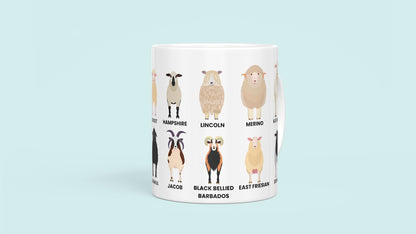 Sheep Breeds Mug