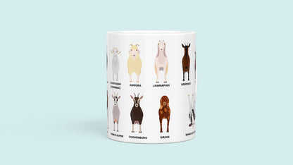 Goat Breeds Mug