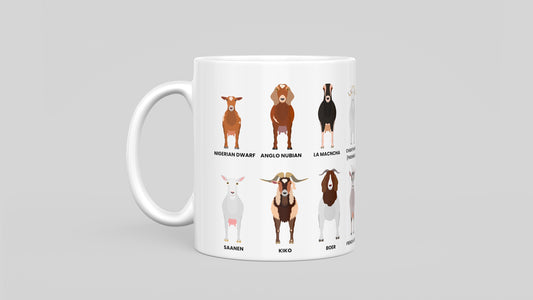 Goat Breeds Mug