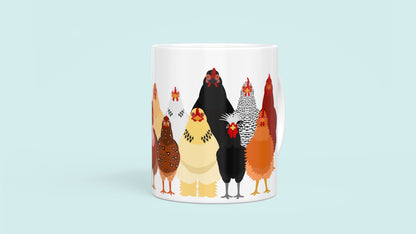 Chicken Breeds Mug