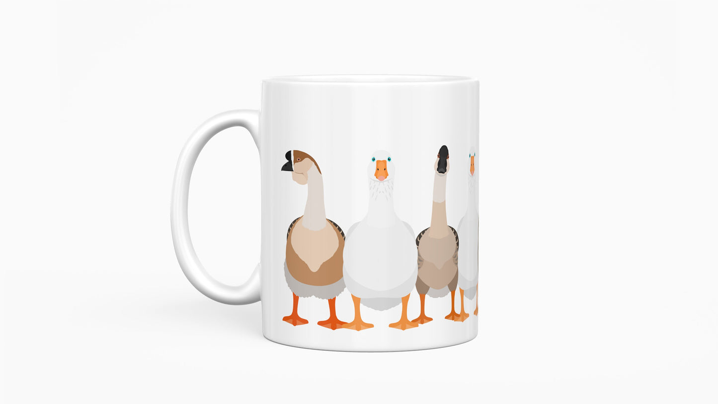 Geese Breeds Mug