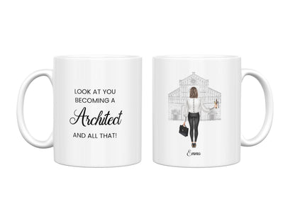 Look at you becoming a Architect and all that Mug, New Architect Mug