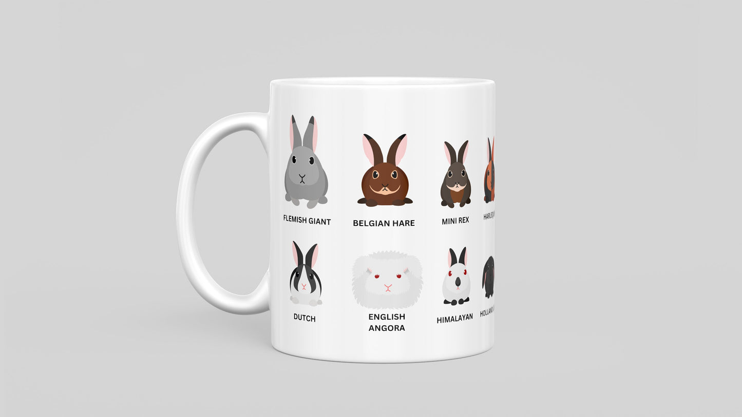 Rabbit Breeds Mug