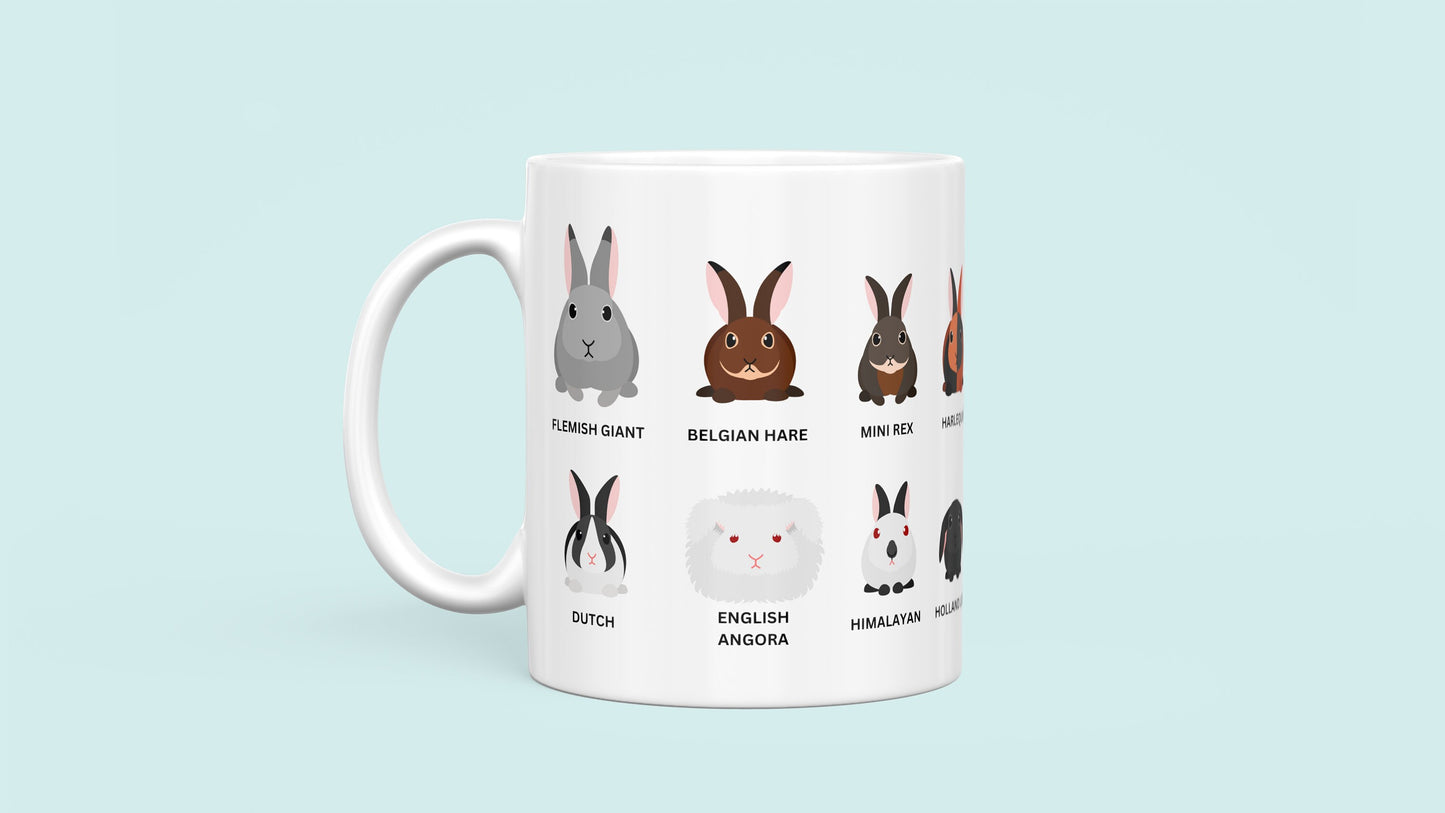 Rabbit Breeds Mug