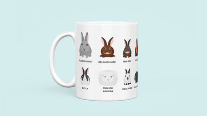 Rabbit Breeds Mug