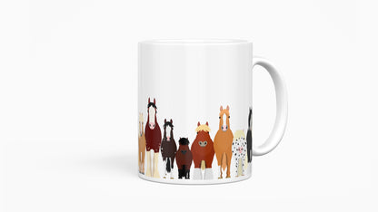 Horse Breeds Mug