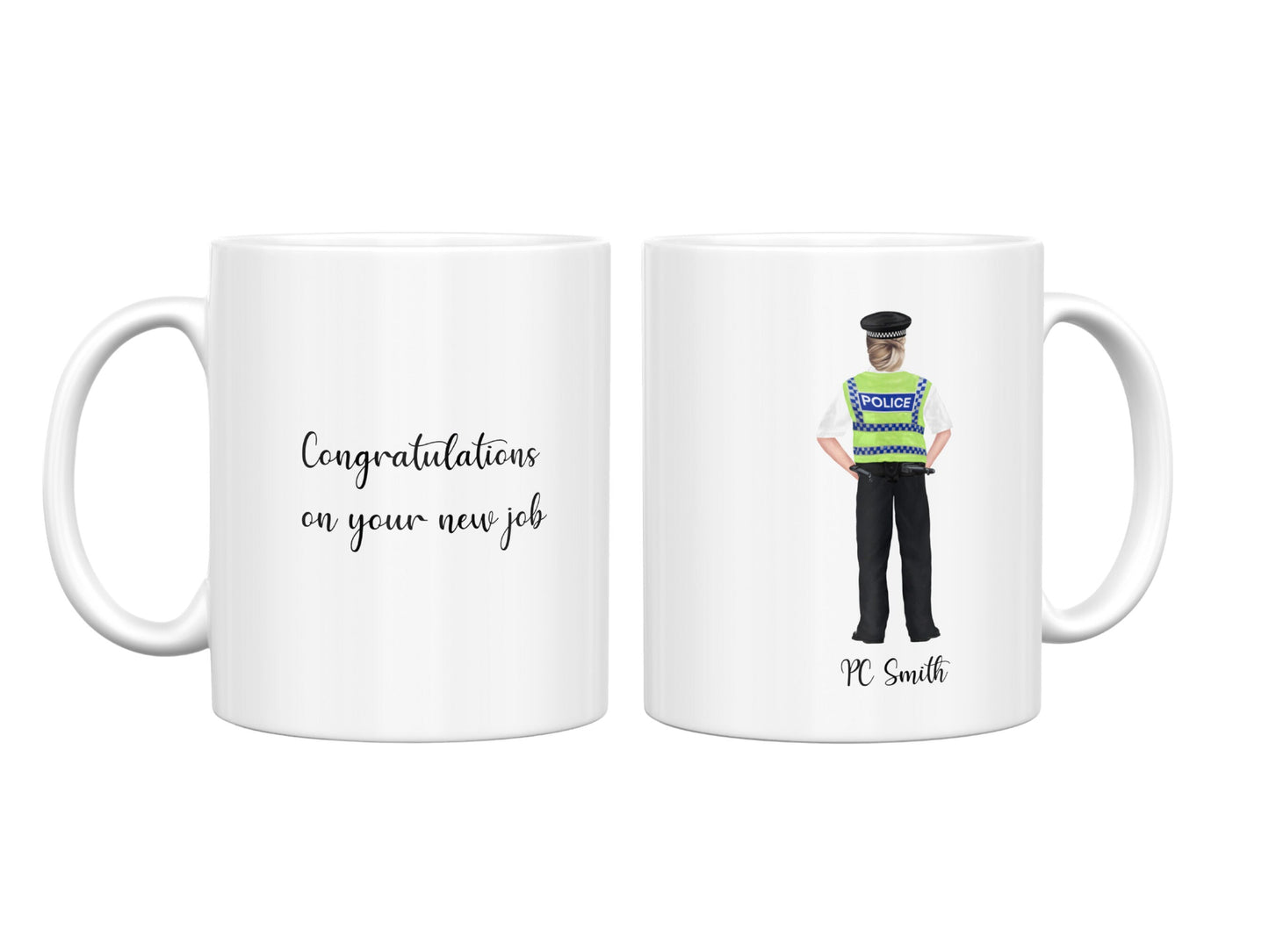 Personalised Police  Officer Mug, Police Colleagues Mug Gift.