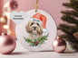 Dog Personalised Christmas Hanging