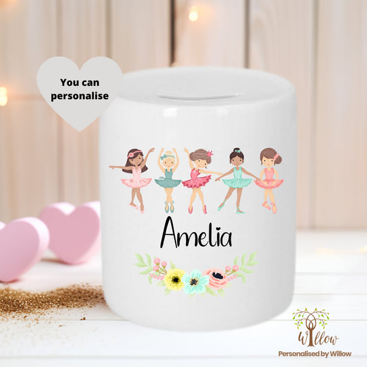 Personalised Children's Ceramic Money Box