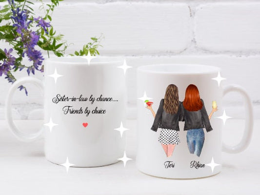 Sister In Law Personalised Mug