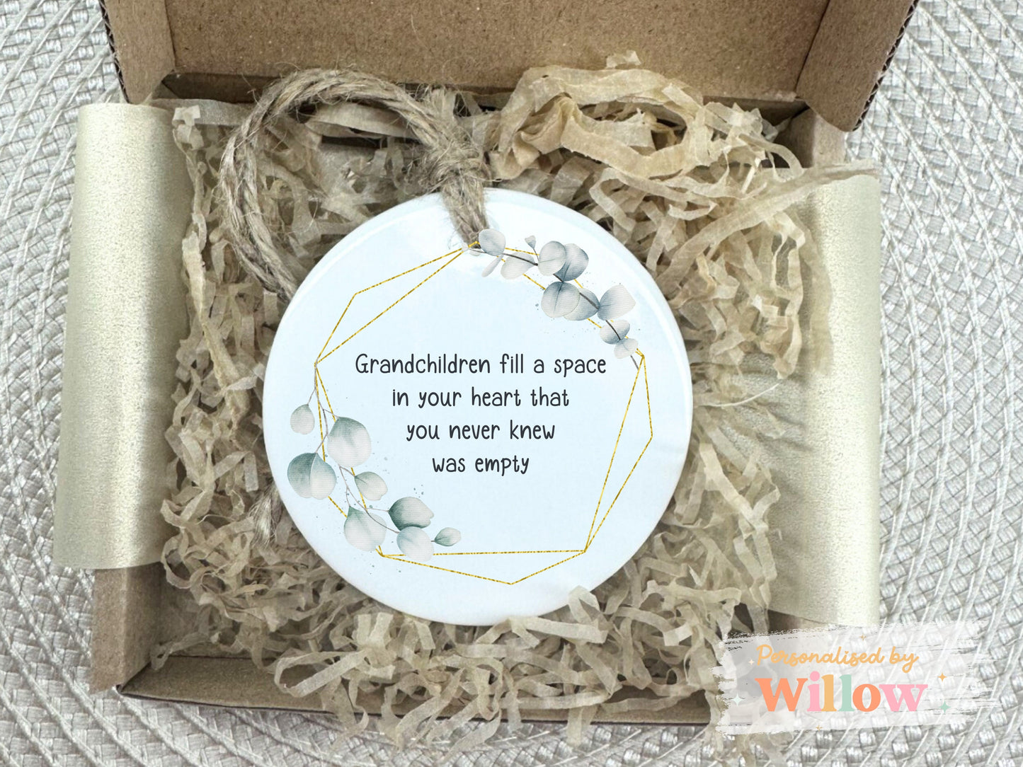 Personalised Grandparent Gift, New Grandma Gift, Thank you Grandad Gift.