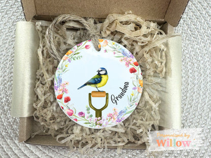 Personalised Robin Grandma Gift, Nan Gift, Thank you Nanny Gift.