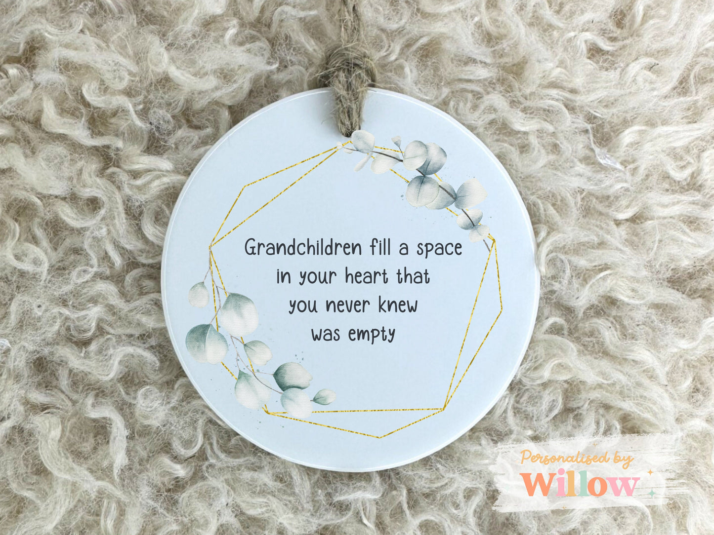 Personalised Grandparent Gift, New Grandma Gift, Thank you Grandad Gift.