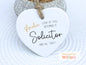 Personalised Look At You Becoming A Solicitor And All That, Newly Qualified Solicitor Ceramic Ornament