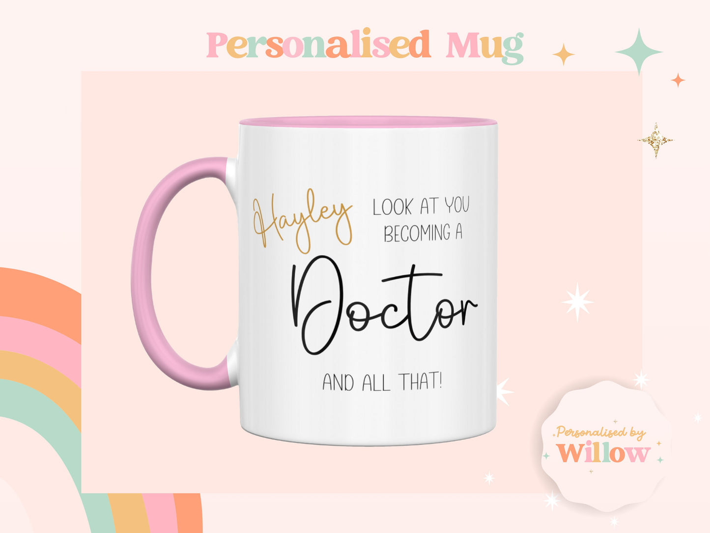 Look At You Becoming a Doctor Mug, Newly Qualified Doctor