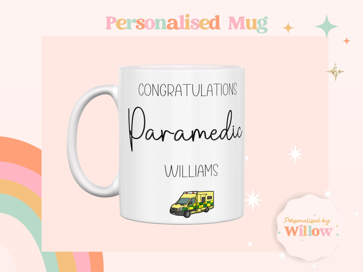 Look At You Becoming a Paramedic Mug, Newly Qualified Paramedic Gift