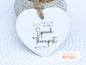 Personalised Look At You Becoming A Speech and Language Therapist And All That, Ceramic Ornament