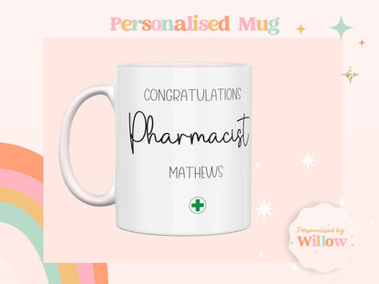 Look At You Becoming a Pharmacist Mug, Newly Qualified Pharmacist Gift