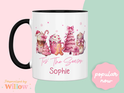 Custom Christmas Mug, Personalised Christmas Cup