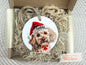 Dog Personalised Christmas Ornament, Personalised Pet Lover Gift