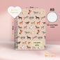 Personalised Horse Notebook Journal, Equestrian Gift, Horse Rider Notebook