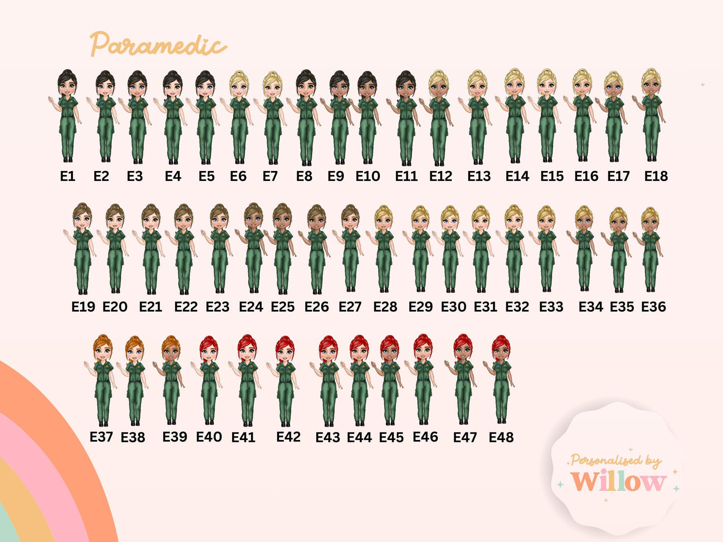 Personalised Paramedic Notebook, Emergency Services Paramedic Stationary, Medical Gift.