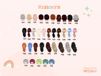 Personalised Runner Birthday Card, Happy Birthday Card, Card for, Sister, Auntie, Friend, Birthday Card,, Running Greeting Card