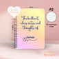 Personalised Brilliant Creative Ideas Notebook Journal, Notebook For Inspiration &amp; Thoughts